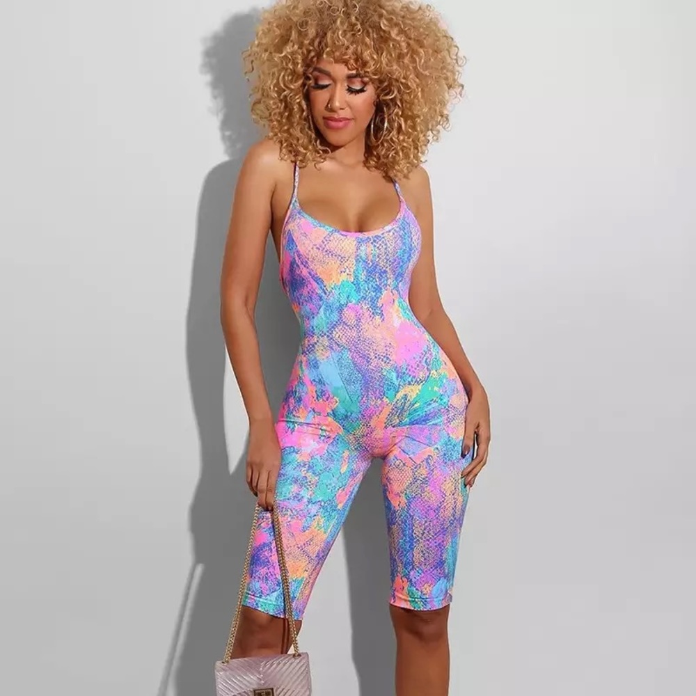 Tie-Dye Jumpsuit